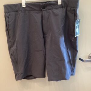Trunks Surf & Swim Co All Day Tech Shorts ✅Mens ✅4 Way Stretch ✅ GREY Sz 38